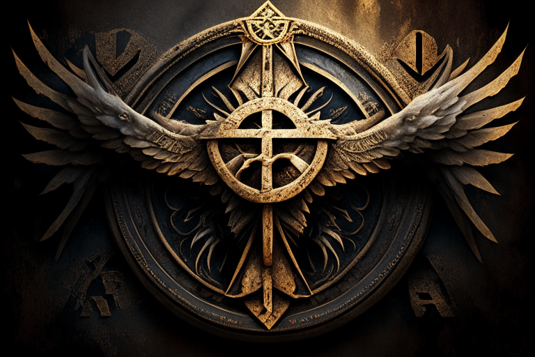 The symbol of the Holy Espririto