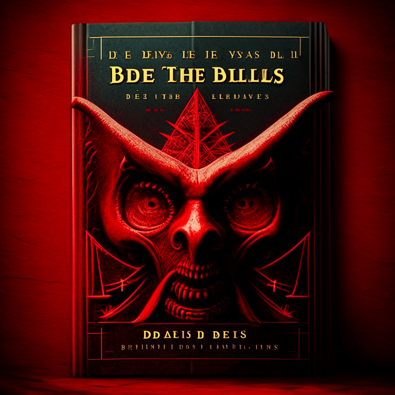 The Devil's Economics book cover, mysterious and eye-catching