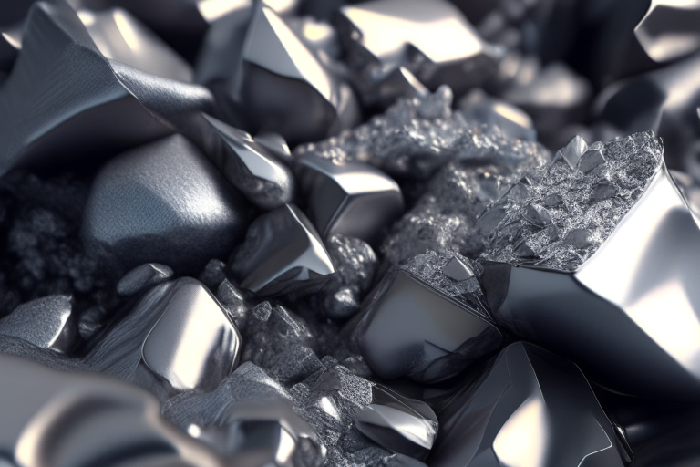 pallette full of silver ultra realistic, 4k, cinematic,