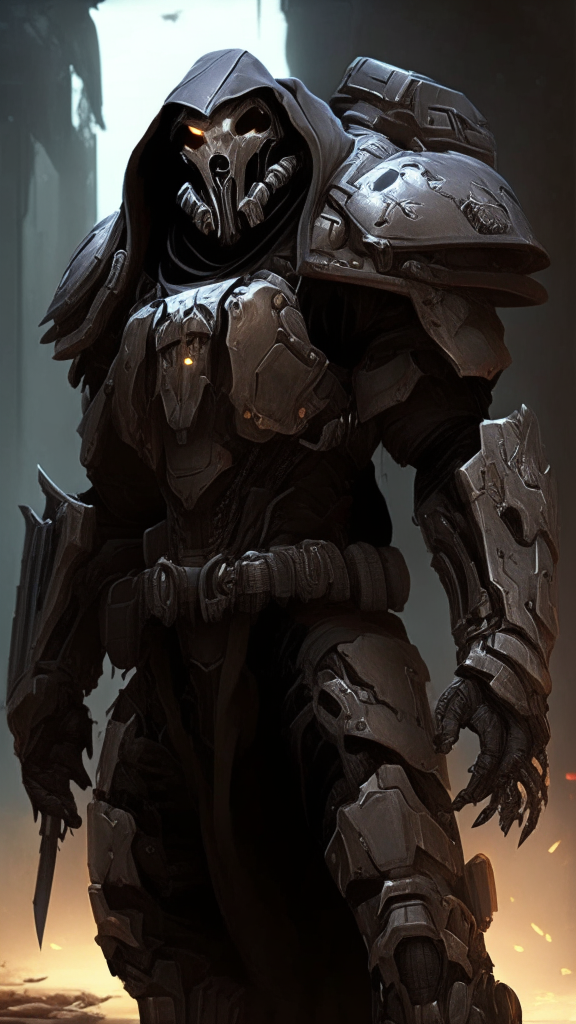 Reaper with power armor