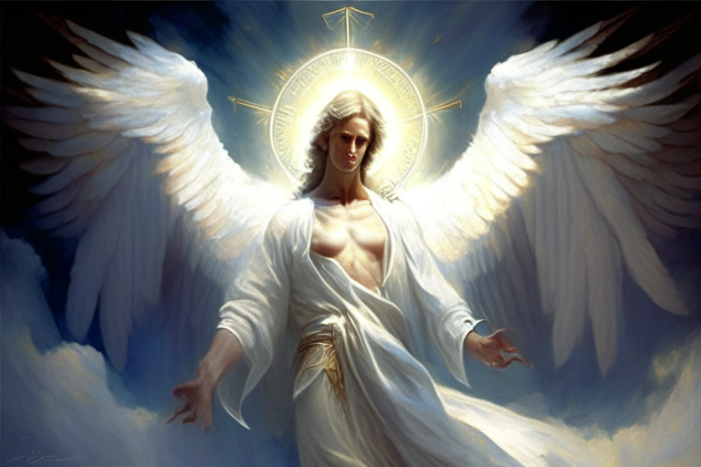 Angel gabriel guardian of paradise