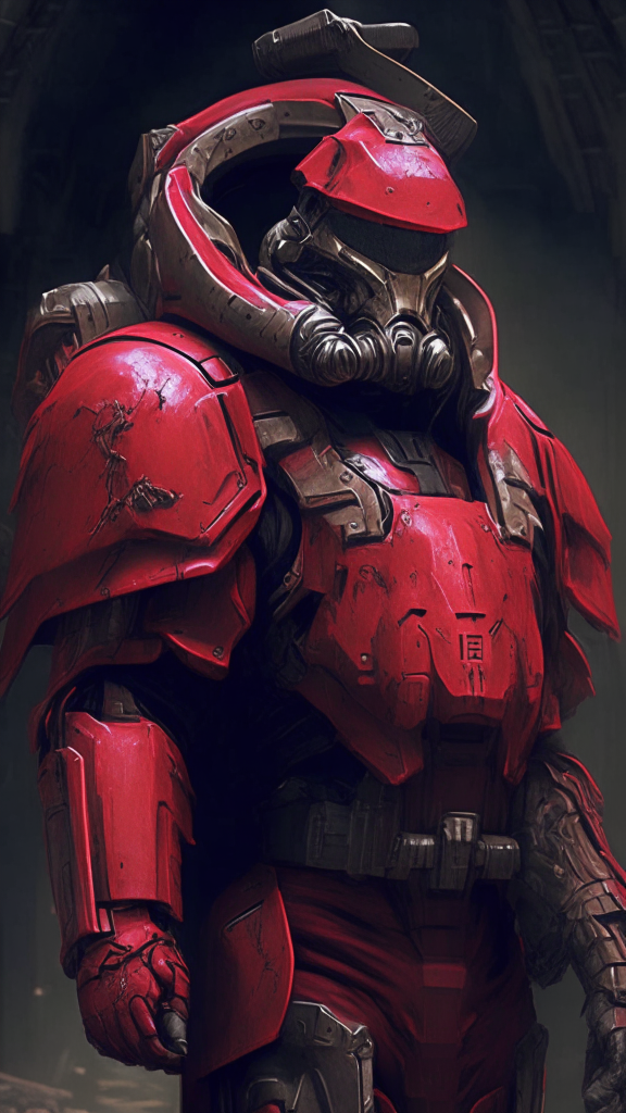 red reaper in power armor