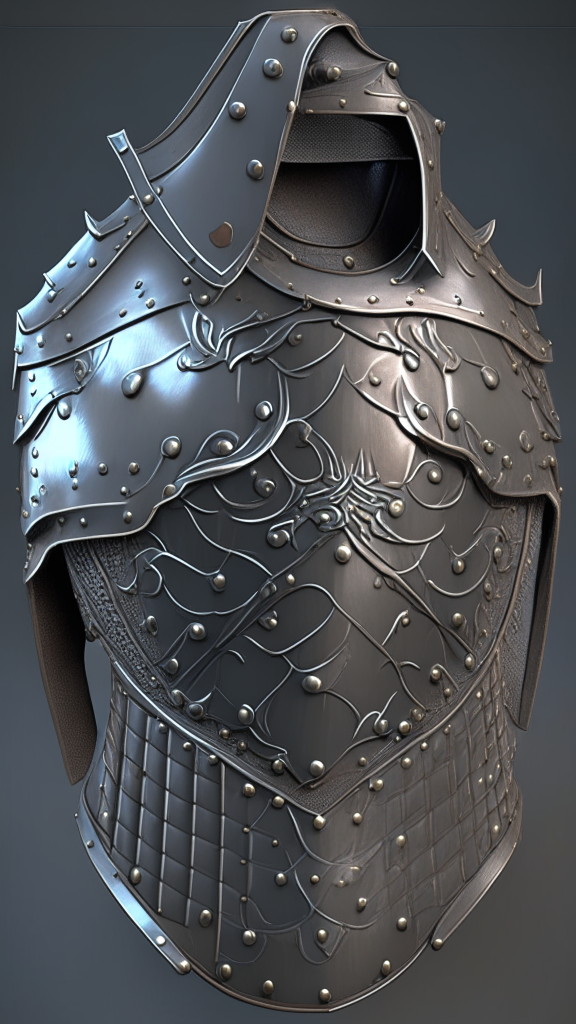 rounded armor, smoothed edges