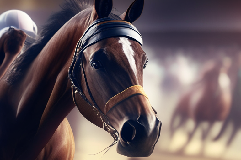 Horse racing
 ultra realistic, 4k, cinematic,