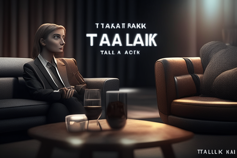 Talk show   ultra realistic, 4k, cinematic,