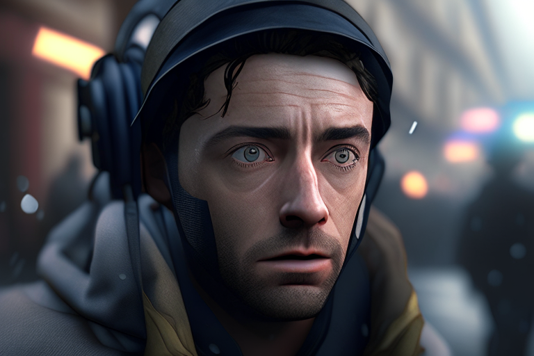 journaliste
 ultra realistic, 4k, cinematic,