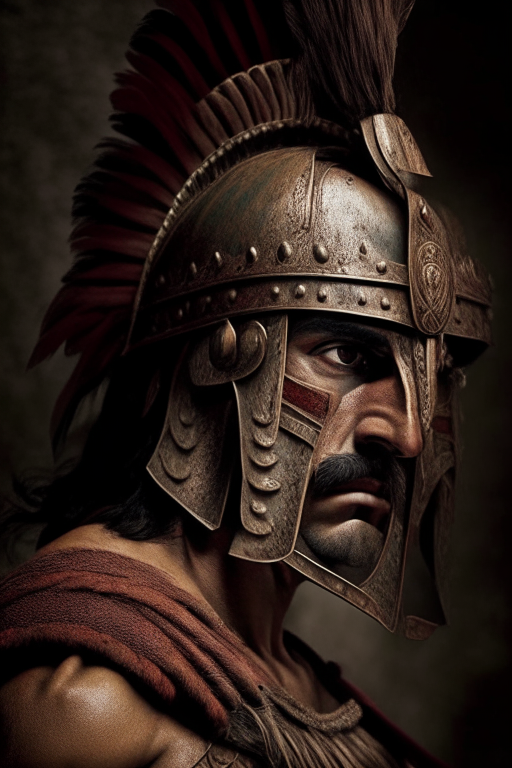 ancient Spanish warrior, realism, photo quality