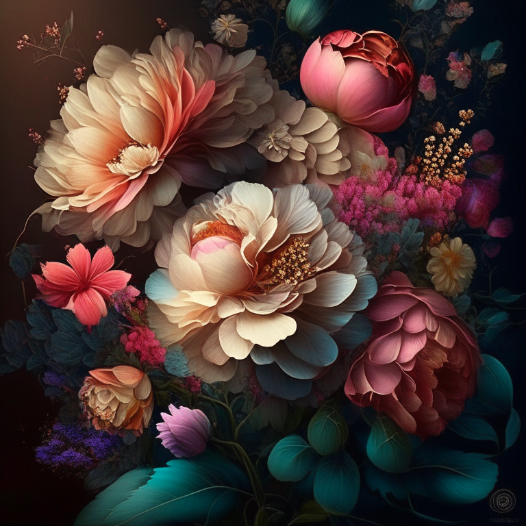 fondo de flores hermosas
