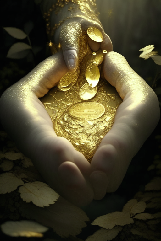 receive in your hands the wealth that nature gives you in gold and silver