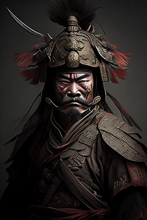 an ancient Chinese warrior