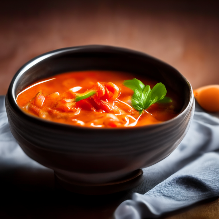 Nam chim seafood sauce in a Thai bowl, bright studio lighting, extremely sharp focus, filling the frame, Thai restaurant setting
