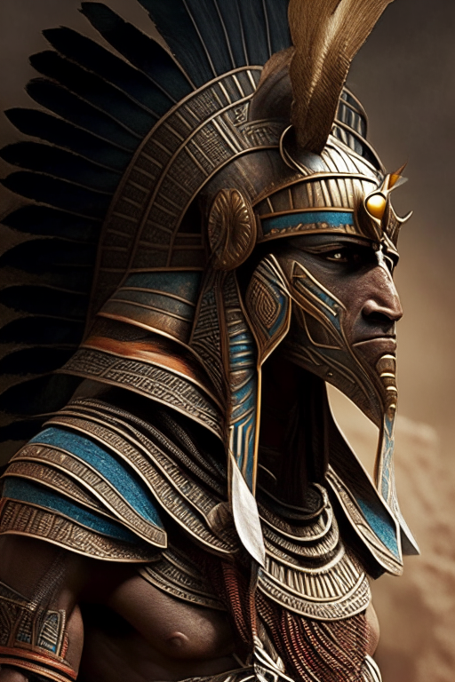 an ancient egyptian warrior