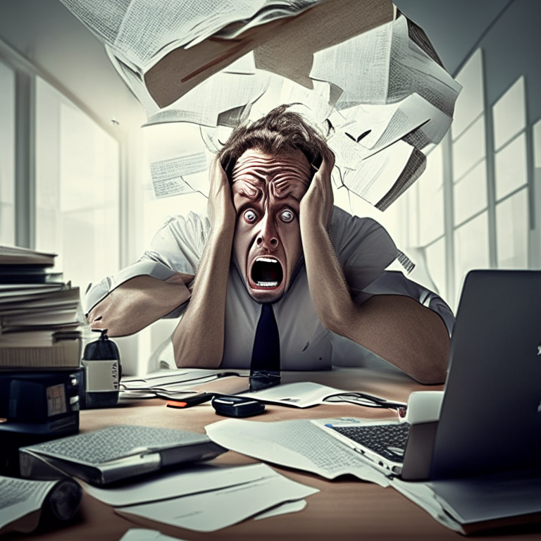 
 extreme work stress