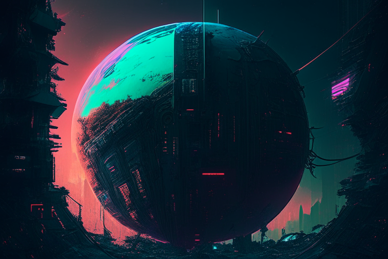 cyberpunk earth