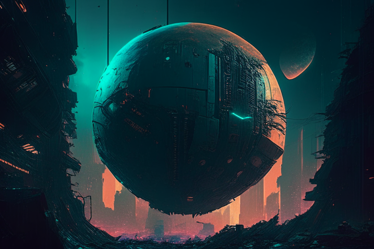 cyberpunk earth