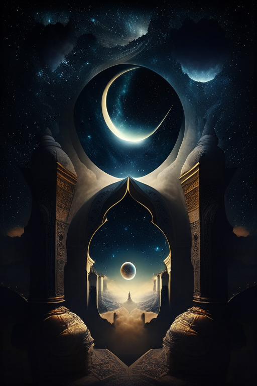 The vision dis seven heavens at night II