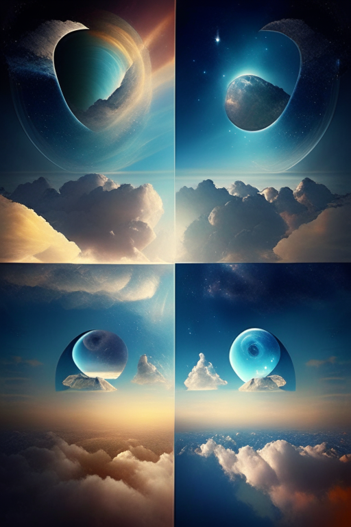 The Seven Levels of Vision of the Sky
