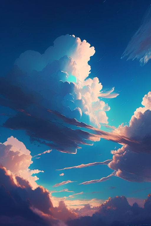 A view of the sky