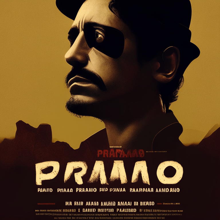 A modern movie poster about Pedro Páramo