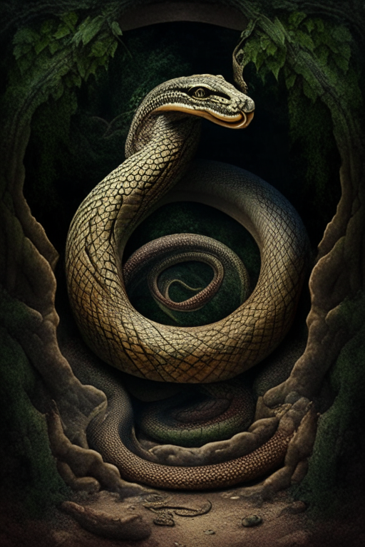 The Serpent in the Jadin of Eden