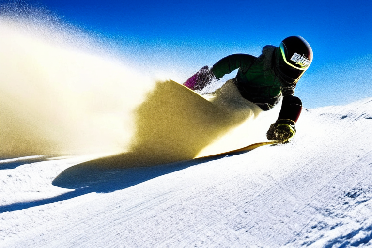 Speeding down the slope gives us an adrenaline rushpe