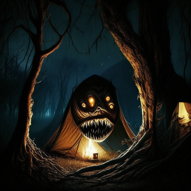 Camping Nightmarish nightmare Nightmare-fuel creepypasta 