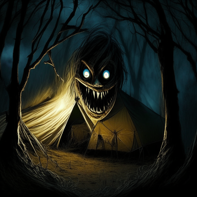 Camping Nightmarish nightmare Nightmare-fuel creepypasta 