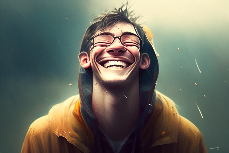optimistic person
