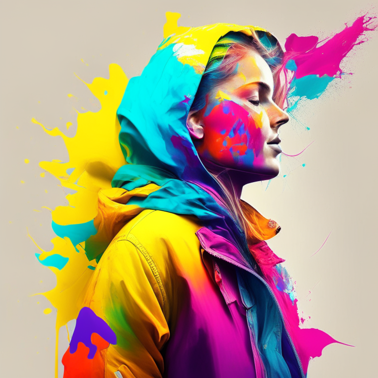 Shine with Profile Optimism and Colorful Clothing