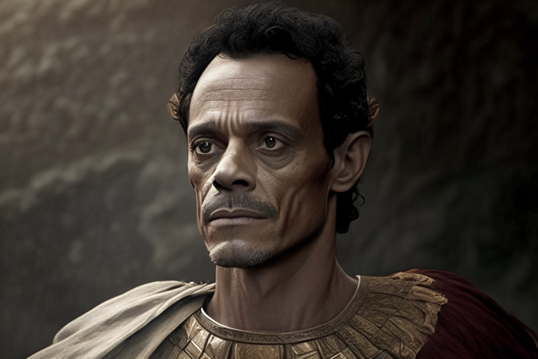 marc Anthony ancient roman as a roman general



