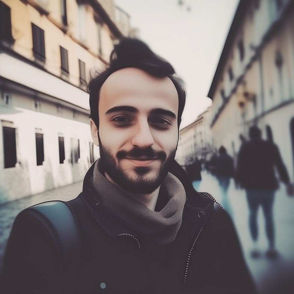 puoi fare un video con questa immagine ma che cambia lentamente lo sfondo?