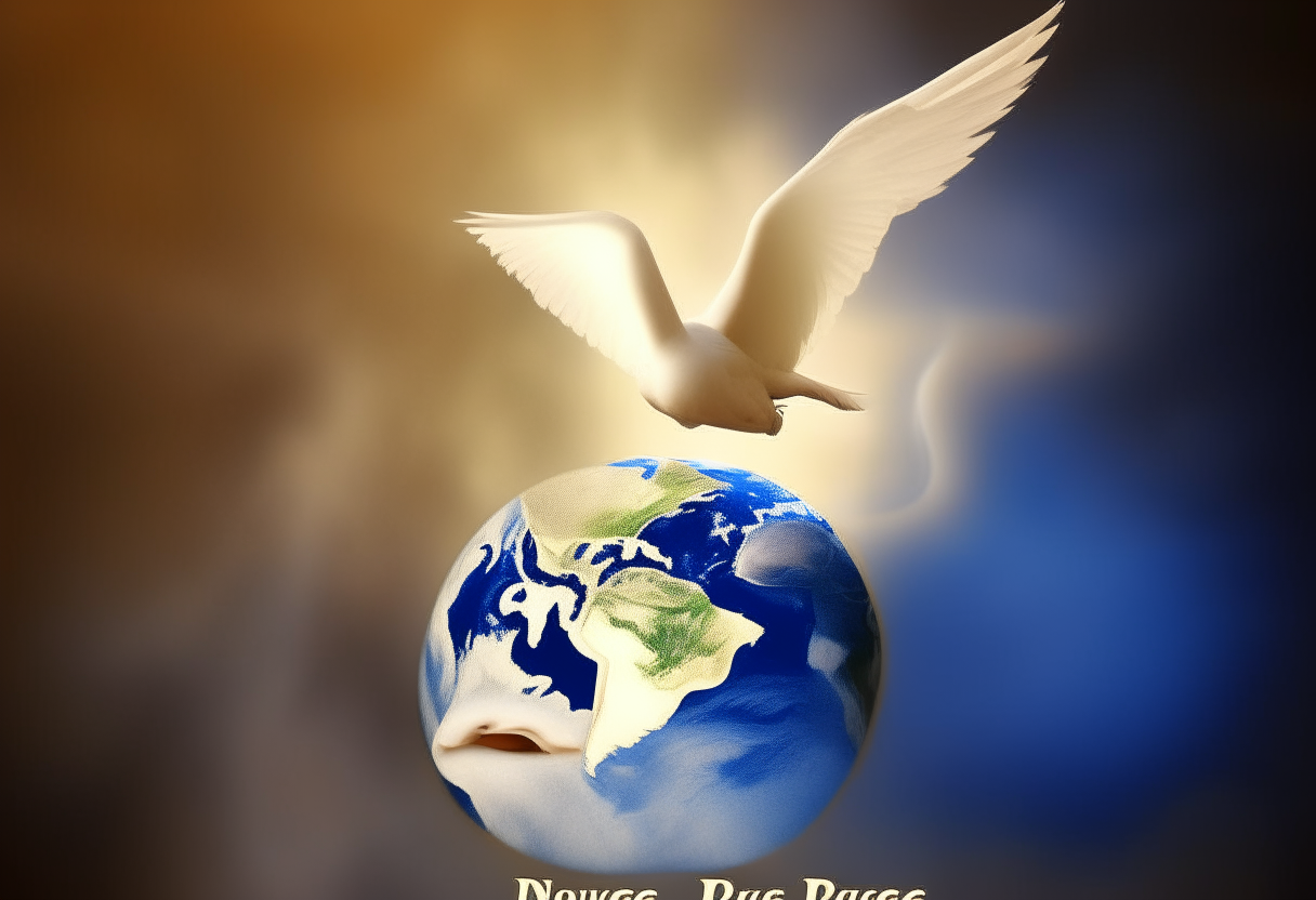 a new world of peace and justice.