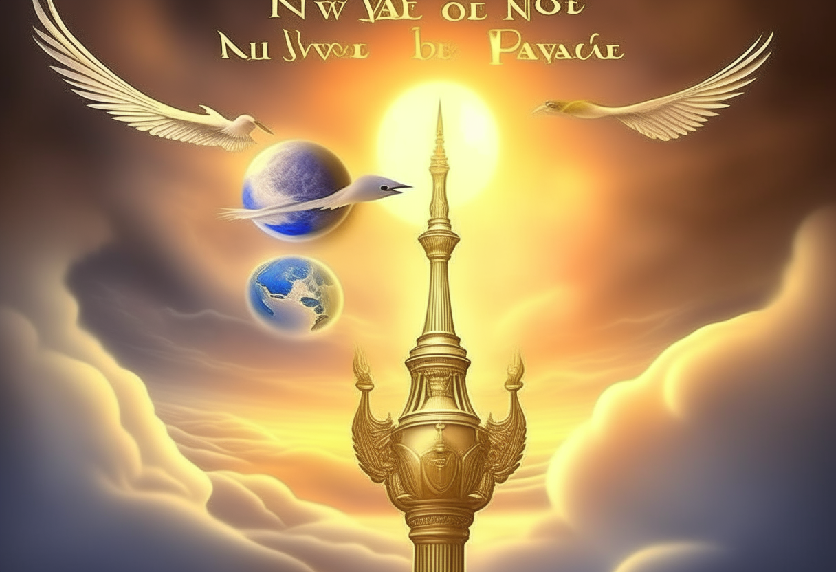 a new world of peace and justice.