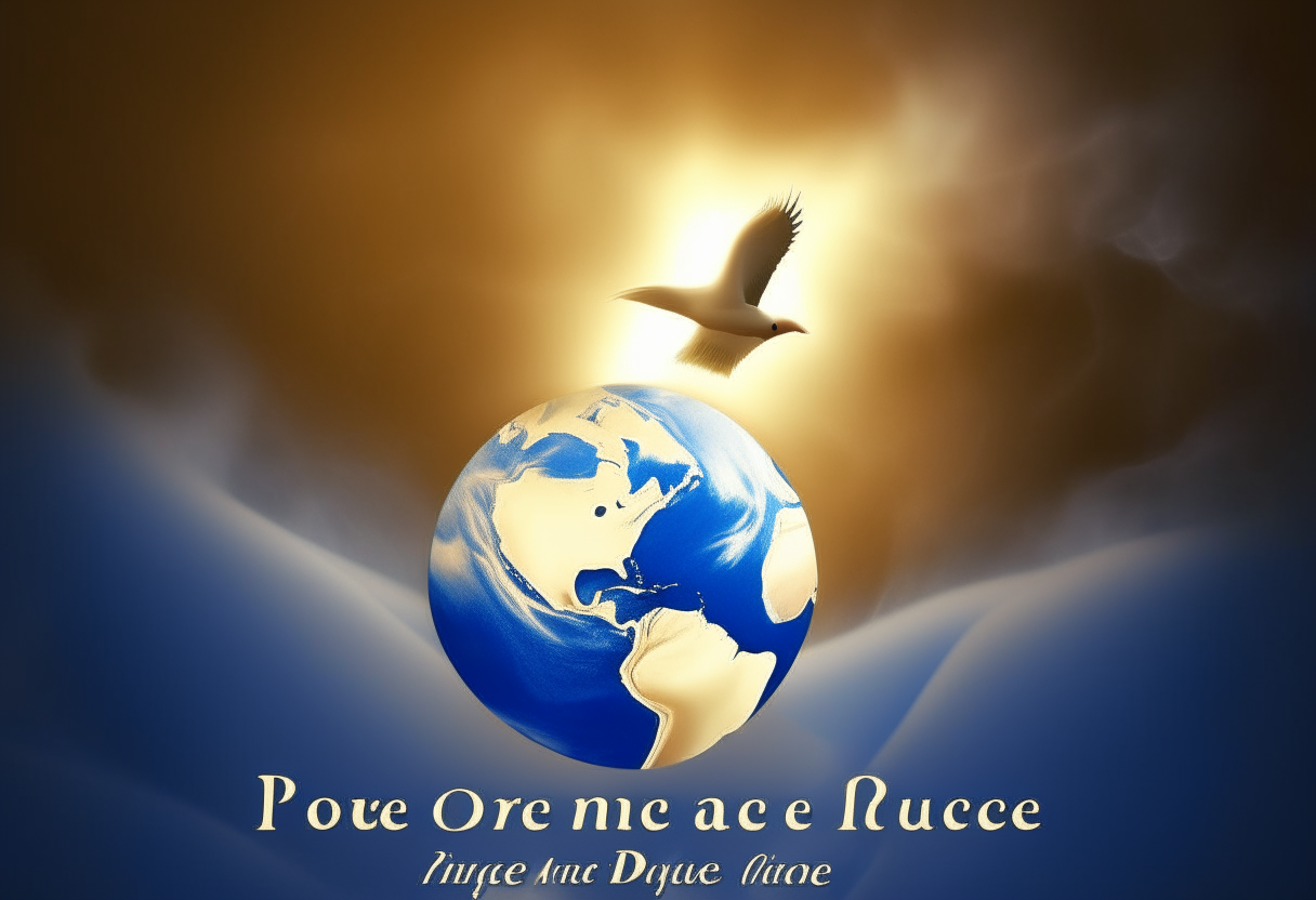 a new world of peace and justice.