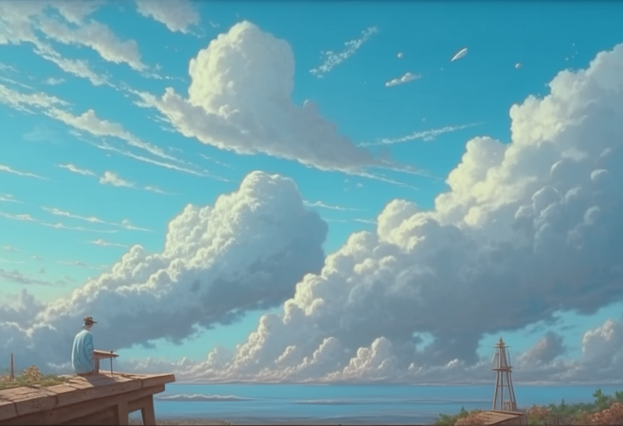 Make a picture of the sky