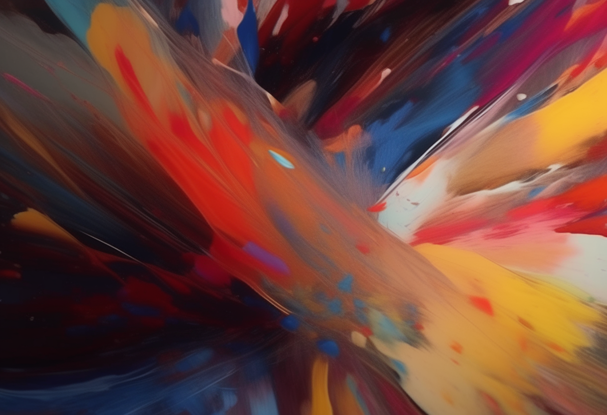 nice abstract painting 4k,cinematique ultra realiste”