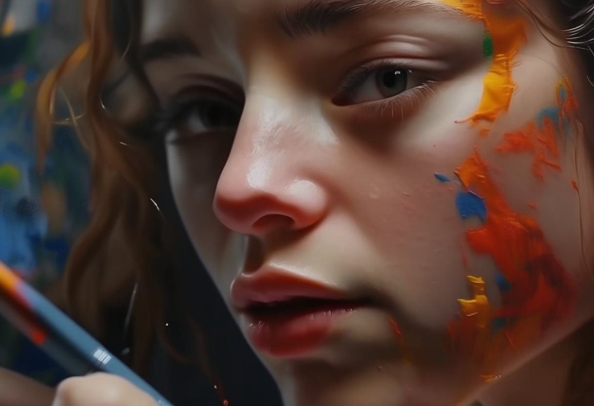 painting paintings 4k cinematique ultra realiste 