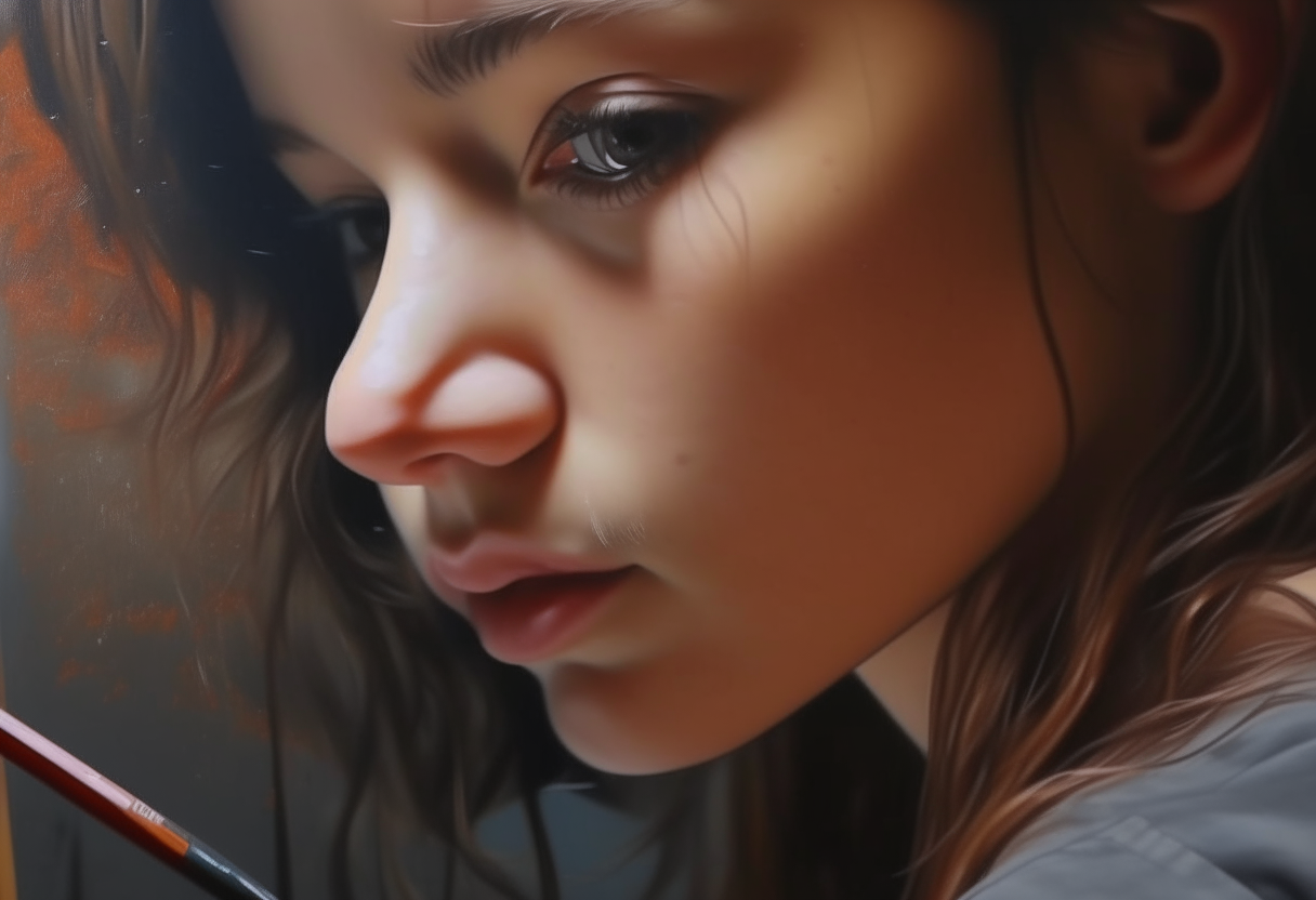 Paintings by painter 4k cinematique ultra realiste 