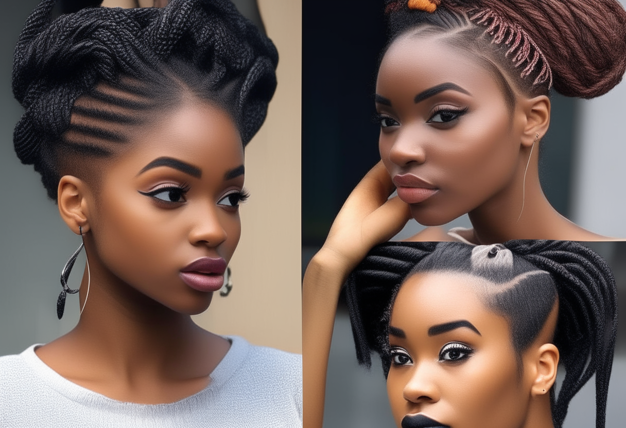 Different Nigerian hairstyles 