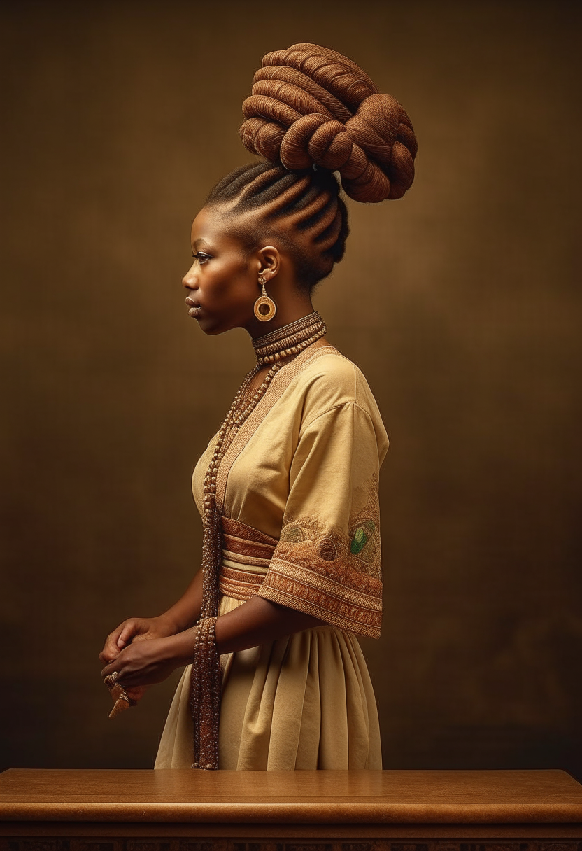 Precolonial Nigerian hairstyle