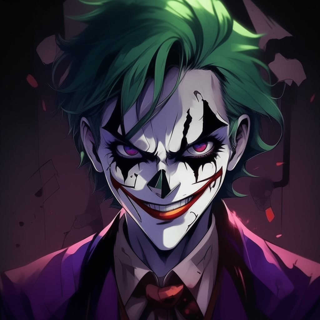 Create me new joker anime never been 