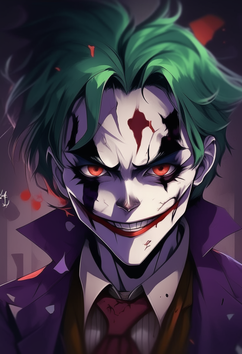 Create me new joker anime never been 