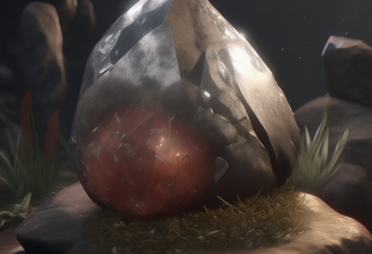 the hidden gem, a beautiful legendary stone meant to grant the ultimate wish..  4k cinematique ultra realist