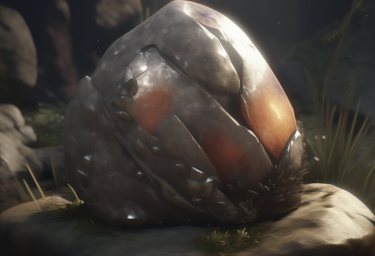 the hidden gem, a beautiful legendary stone meant to grant the ultimate wish..  4k cinematique ultra realist