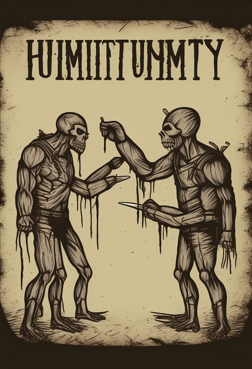 the conflicts of humanity.