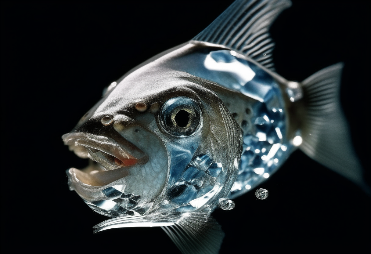 An diamond in the fish throat 