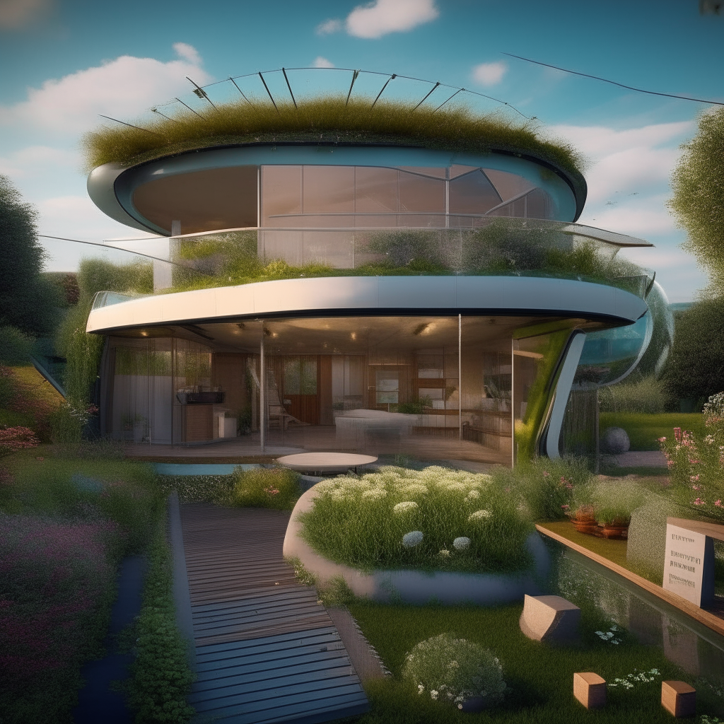 house and garden of the future