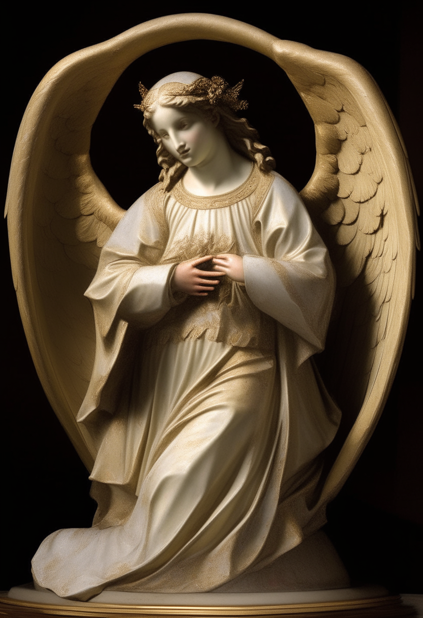 Angel Gabreil, the Herald of the Birth of Jesus