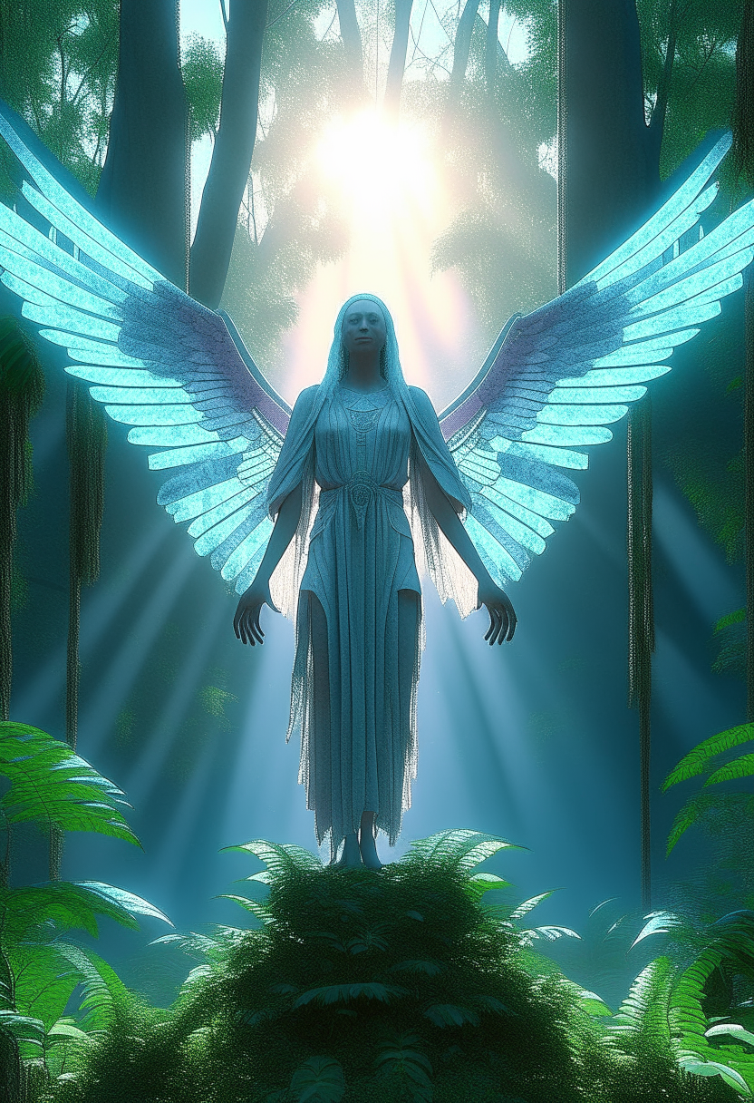 Angel Gabreil, the Herald of the Birth of Jesus