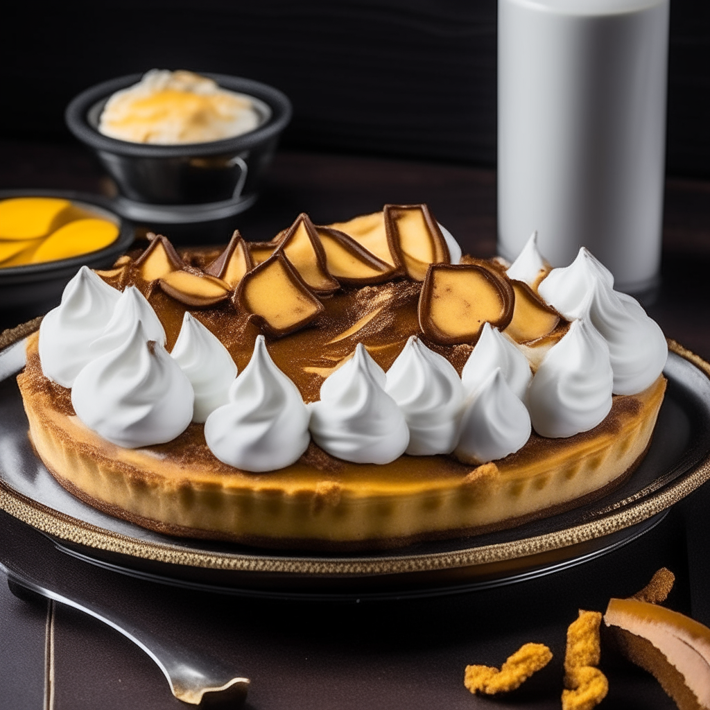 a heavenly banoffee pie: